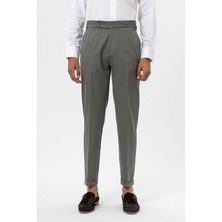 Antioch Haki Yüksek Bel Regular Fit Erkek Pantolon