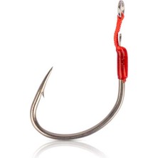 Mustad Alpha Point Ruthless Short Single Asist Olta Iğnesi A-Assıst5 Tıtan Steel-No:3/0 - 2li