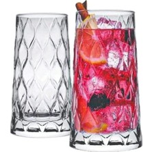 Paşabahçe 420855 Leafy Meşrubat Bardağı - Long Drink Bardağı 345 cc 6'lı