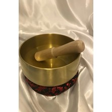 Rahan Tibet Çanağı Pirinç Çanı Kasesi Meditasyon Çanı Yoga Çanı Tibet Singing Bowl 16 cm