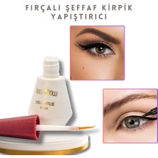 New Show Ultra Güçlü Fırçalı Suya Dayanıklı Kirpik Yapıştırıcı - Eyelash Glue 10 ml