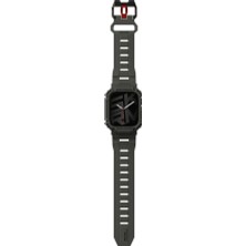 Skinarma Apple Watch 7 45MM Uyumlu 2in1 Tpu Kasa Koruyuculu Silikon Kordon Mecha Yeşil