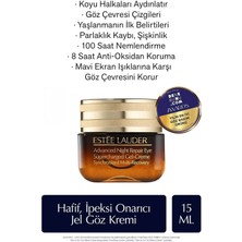 Estee Lauder Advanced Night Repair Aydınlatıcı Göz Bakım Seti - Supercharged Göz Kremi 15ml + 5ml, Serum 7ml