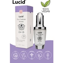 Lucid Göz Çevresi Serumu, Ölmez Çiçek Ton Eşitleyici, Caffeine Hyaluronic Acid 30 ml