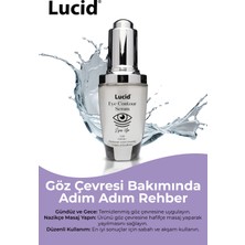 Lucid Göz Çevresi Serumu, Ölmez Çiçek Ton Eşitleyici, Caffeine Hyaluronic Acid 30 ml