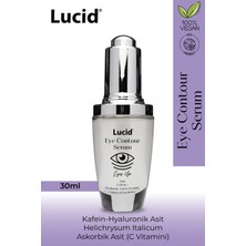 Lucid Göz Çevresi Serumu, Ölmez Çiçek Ton Eşitleyici, Caffeine Hyaluronic Acid 30 ml