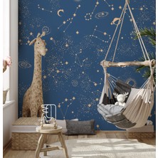 Wall Decorium Yıldız Kümesi ve Uzay Temalı Çocuk Odası Duvar Kağıdı