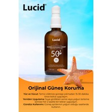 Lucid Sun Protection, SPF50 Yüksek Korumalı Güneş Kremi Losyon 100 ml