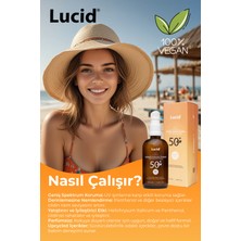 Lucid Sun Protection, SPF50 Yüksek Korumalı Güneş Kremi Losyon 100 ml