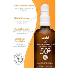 Lucid Sun Protection, SPF50 Yüksek Korumalı Güneş Kremi Losyon 100 ml