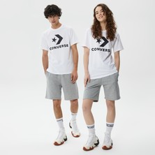 Converse Go-To Embroidered Star Chevron Fleece  Unisex Gri Şort
