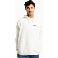 Converse Dynamic Blocking Pullover Erkek Beyaz Hoodie