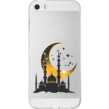 Zeyno Apple Iphone 5s Uyumlu Hilal Camii  Desenli Silikon Kılıf