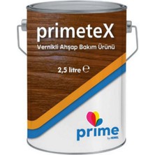 Hemel Primetex 2,5 Lt Vernikli Ahşap Bakım Ürünü
