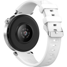 Redmud Teknoloji Huawei Watch Gt 5 41 mm ile Uyumlu 18 mm Kordon Ayarlanabilir Tokalı Soft Silikon Kayış