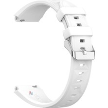 Redmud Teknoloji Huawei Watch Gt4 41 mm ve Gt5 41 mm ile Uyumlu 18 mm Kordon Ayarlanabilir Tokalı Soft Silikon Kayış