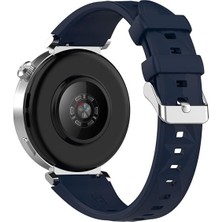 Redmud Teknoloji Huawei Watch Gt 5 41 mm ile Uyumlu 18 mm Kordon Ayarlanabilir Tokalı Soft Silikon Kayış