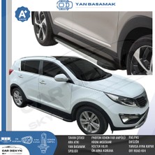 Car Dizayn Audi Q3 Marka Otomobil - Araba - Suv - Araç Dışı Aksesuar Nirvana Alüminyum Yan Basamak Marşpiyel Koruma 2011-2012-2013-2014-2015-2016-2017-2018 Model Yılları İle Uyumludur