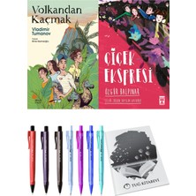 Çiçek Ekspresi ve Volkandan Kaçmak 2'li Set - Kalem