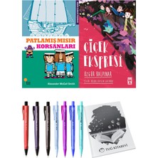 Çiçek Ekspresi ve Patlamış Mısır Korsanları 2'li Set - Kalem