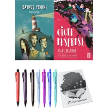 Çiçek Ekspresi ve Baykuş Yemini 2'li Set - Kalem