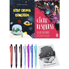 Çiçek Ekspresi ve Kitap Okuma Günlüğüm 2'li Set - Kalem