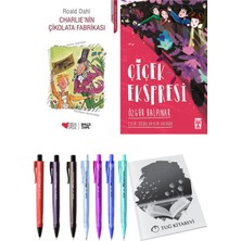 Çiçek Ekspresi ve Charlie'nin Çikolata Fabrikası 2'li Set - Kalem