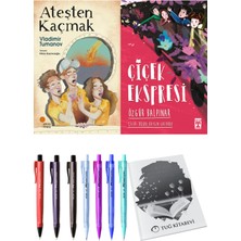 Çiçek Ekspresi ve Ateşten Kaçmak 2'li Set - Kalem