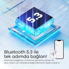 Soundpeats Clear TWS (ENC) Bluetooth Kablosuz Kulaklık Beyaz - IOS ve Android Uyumlu - (Soundpeats Türkiye Garantili)