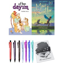 Mavi Kanatlar ve Çat Kapı Dayım 2'li Set - Kalem