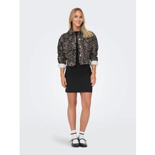 Onlanlıe Ls Aop Jacket Pnt   Only Leopar Ceket
