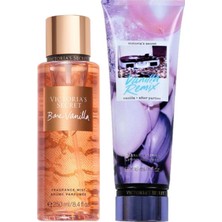 Victoria's Secret Bare Vanilla & Vanilla Remix Vücut Losyonu ve Spreyi 2'li Set