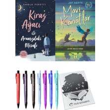 Mavi Kanatlar ve Kiraz Ağacı ile Aramızdaki Mesafe 2'li Set - Kalem