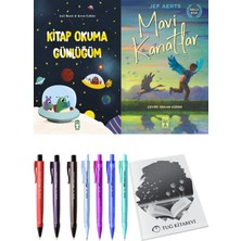 Mavi Kanatlar ve Kitap Okuma Günlüğüm 2'li Set - Kalem