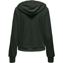 Onlrebel L/s Zıp Strıng Hood cc Swt Fermuarlı Kadın Sweat