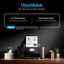 Kingjet PK-1012 4'lü Paket - Utax Uyumlu Çipli Muadil Toner