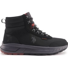 U.S. Polo Assn.  Elha 4pr Siyah Erkek Biker Bot