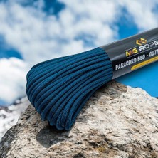 Mg Ropes Polyester Paracord Ip 4 mm Petrol Renk 30 Metre