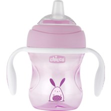 Chicco Yumuşak Uçlu Geçiş Bardağı 4 Ay+ Kız 200 ml