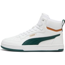 Puma Caven 2.0 Mid Beyaz Erkek High Sneaker Suni Deri Konforlu Tasarım ve Günlük Kullanıma Uygun