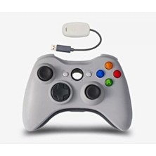 DNR Bilişim Xbox 360 + Pc Laptop Uyumlu Kablosuz Wireless Gamepad USB Denetleyicisi Joystick Pc Alıcılı