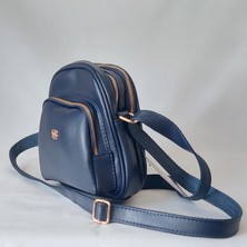 Nas Bag NS1043 Model Nas Bag Lacivert Renk Kadın Omuz Çantası