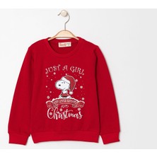 Baskılı Yılbaşı 2ip Şardonlu Sweatshirt