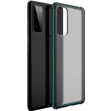 ZORE Galaxy S20 Fe Kılıf Volks Kapak-Koyu Yeşil