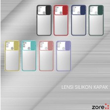 ZORE Galaxy M11 Kılıf Lensi Kapak-Koyu Yeşil