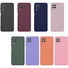 ZORE Galaxy A22 4g Kılıf Mara Lansman Kapak-Lacivert