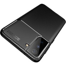 ZORE Galaxy S21 Kılıf Negro Silikon Kapak-Kahverengi