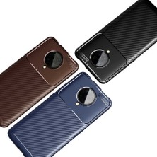 ZORE Xiaomi Poco F2 Pro Kılıf Negro Silikon Kapak-Lacivert