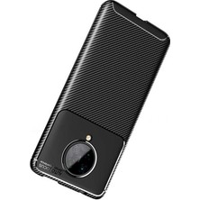 ZORE Xiaomi Poco F2 Pro Kılıf Negro Silikon Kapak-Lacivert