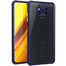 ZORE Xiaomi Poco X3 Kılıf ​​Kaff Kapak-Lacivert